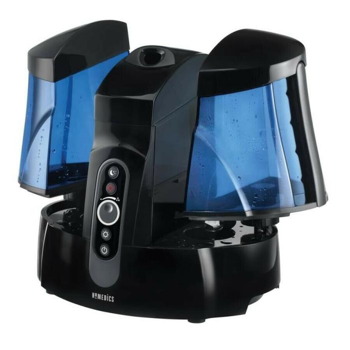 HoMedics Humidifier Warm & Cool Mist Ultrasonic Anti-Microbial Whisper Quiet
