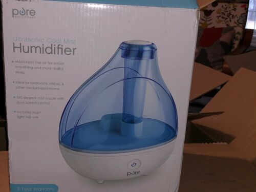 MistAire Ultrasonic Cool Humidifier - Premium Humidifying Unit 1.5L Water Tank,