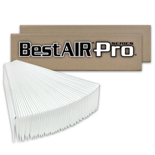 BestAirPro Replacement for Aprilaire # 401 Filter, 4-Pack