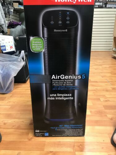 HONEYWELL AIRGENIUS 5 SPEED ODOR REDUCER AIR CLEANER TOUCH SCREEN CONTROL HFD320