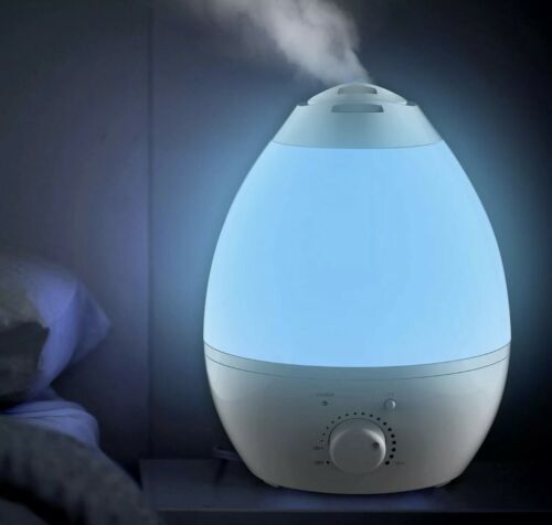 Bell + Howell XL Ultrasonic Color Changing 1 Gallon Humidifier & Aroma Diffuser