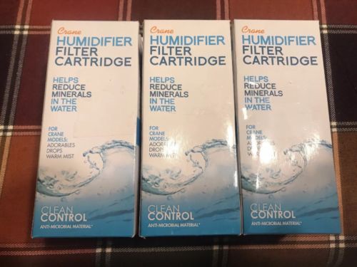 NEW!! Crane Demineralization Filter Cartridge HS-1932 Lot of 3 for Humidifiers