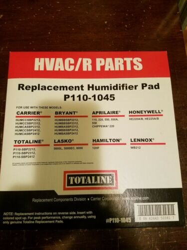 6pack Carrier Bryant Payne Totaline #10 Humidifier Water Panel Pad P110-1045