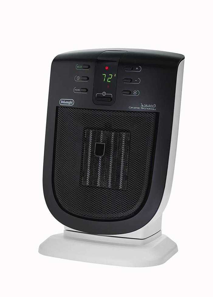 Personal Desktop Heater Tabletop Heat Ceramic Electric Quiet Energy Saver Office