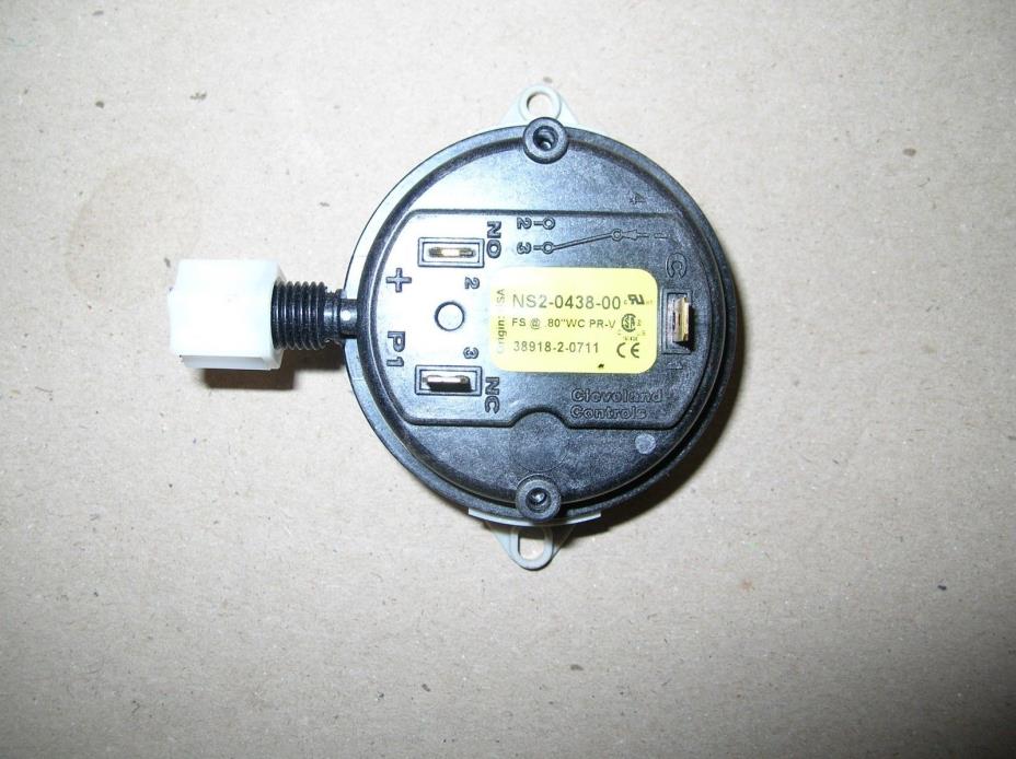 Cleveland Controls AFS-275 Air Pressure Sensing Switch