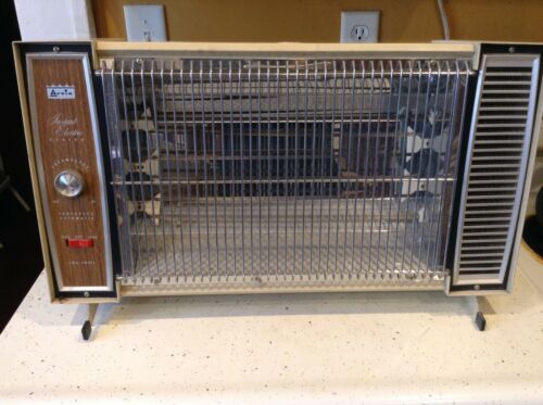 Vintage Arvin Electric Heater USA 1320 1650 Watts Instant 120 Volts Euc Warm