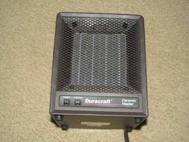 Duracraft Portable Small Ceramic Heater CZ-306  Excellent condition  very clean