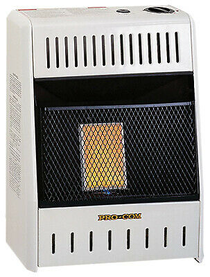 PROCOM HEATING INC Infrared Wall Heater, LP Gas, Vent-Free, 6,000-BTU ML060HPA
