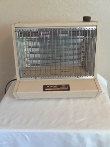 Lakewood Model 105 Fan Forced Portable Electric Heater