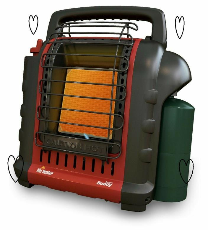 Mr. Heater F232000 MH9BX Buddy 4,000-9,000-BTU Indoor-Safe Portable Radiant