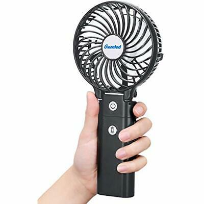 Portable Fans Battery Operated, Handheld Personal Fan, 4 Inch Small Rechargable