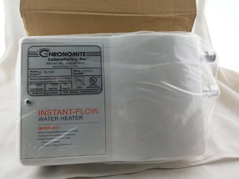 Chronomite SR-30/240 HTR 240-Volt 30-Amp 7200w SR Series Instant-Flow