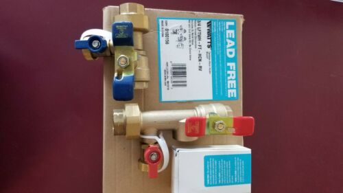 Watts 3/4 Tankless Water Heater Kit Threaded Lead Free LFTWH-FT-HCN-RV