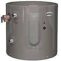 Richmond 6EP15-1 Electric Water Heater, 2000 W, 120 VAC, 15 gal Tank, 3/4 in