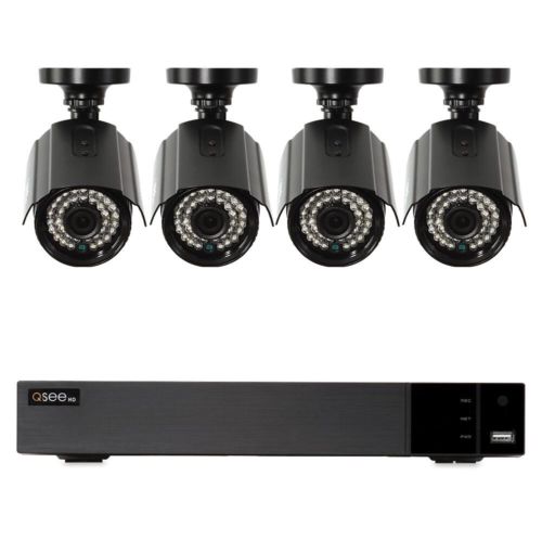 Q-See 8-Channel 4-Camera 1080p Security System 1TB HDD DVR