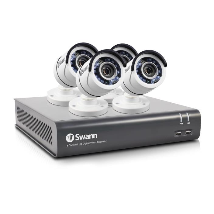 Swann 8 Channel Security System 1080p Full HD DVR-4575 w/ 1TB HDD & 4 cameras