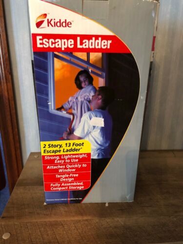Kiddie 468093 KL-2S Two Story Fire Escape Ladder, 13 Foot Long, Free ship