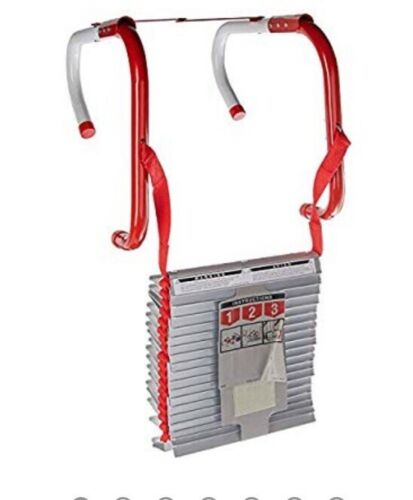 Kidde 468094 Three-Story Fire Escape Ladder with Anti-Slip Rungs, 25-Foot