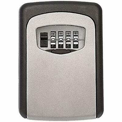Realtor Wall Mount Key Lock Box With 4-Digit Combination Made Of Weather Steel 5