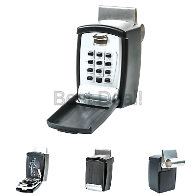 KeyGuard Black Pro SL-591 Punch Button Car Window Lock Box 1 Pack