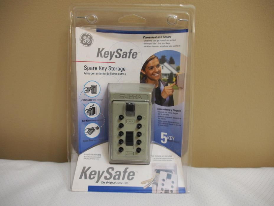 GE KeySafe Spare Key Storage -  Stores 5 Keys