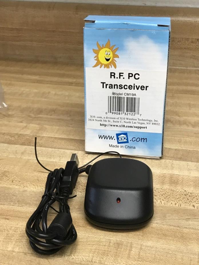 Brand New in Box Wireless X10 RF PC Transceiver - CM19A