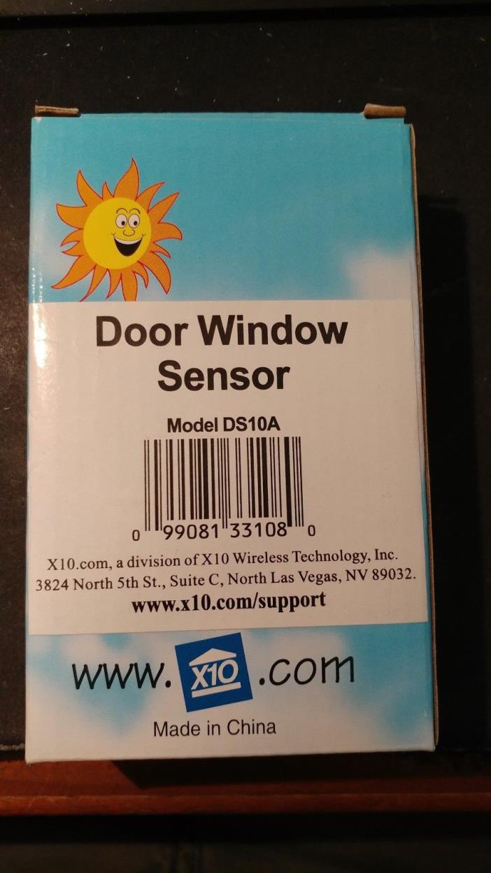 Brand New in Box Wireless X10 Door Window Sensor - DS10A