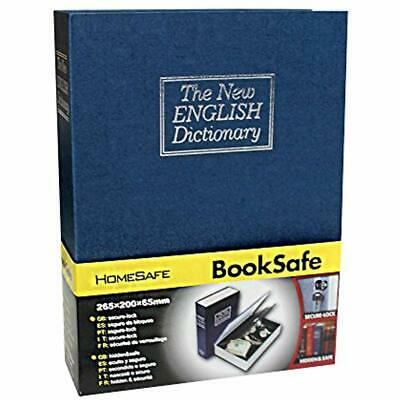 Dictionary Diversion Book Safe Money Box Home Security Key Lock - Extra Large