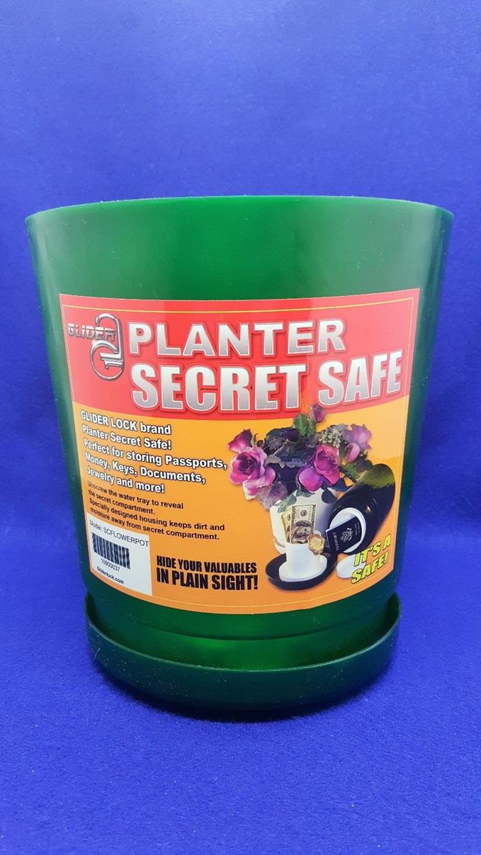 Flower Pot Secret Stash Hidden Compartment Indoor/Outdoor Diversion Safe