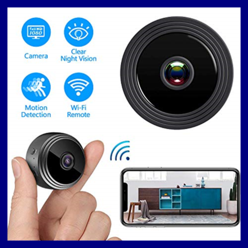 Mini Hidden Camera Wifi Spy HD 1080P Night Vision Motion Detection For Home Offi