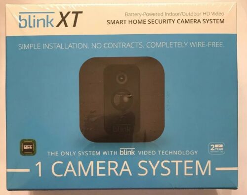 Blink XT Smart Home Security 1 Camera and Sync Module System NEW Sealed