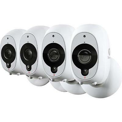Swann SWWHD-INTCAMPK4-US Smart 1080P Wireless Security Camera 4 Pack