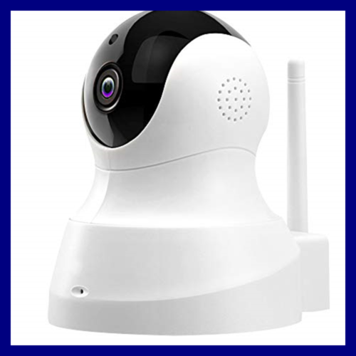 HD IP Camera Wireless Surveillance W Night Vision/ Two Way Audio/ PTZ 2.4Ghz Wif