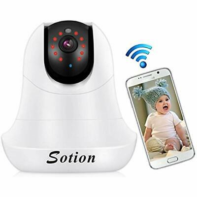 Baby And Pet Monitor With Pan Tilt, Two Way Audio, Motion Detection & Night