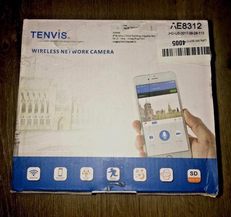 TENVIS TH661 H.264 Megapixel P2P Wireless Surveillance Smart IP Camera Network