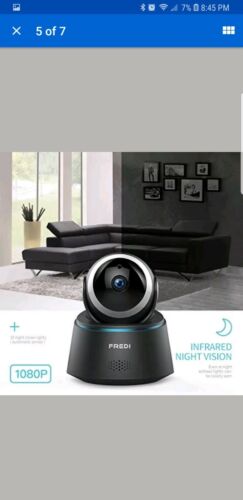 FREDI Wireless Camera Baby Monitor 1080P HD Wifi IP Camera With Two-Way Night