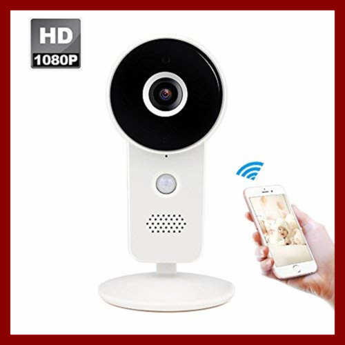 Wireless IP Camera 1080P WIFI Home Security Super Wide View Angle Nanny Cam Pano