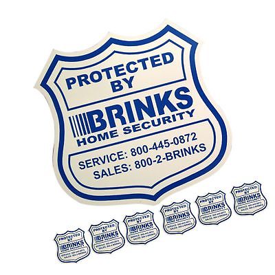 1 Home Security Yard Sign 6 Security Decals For Doors And Windows
