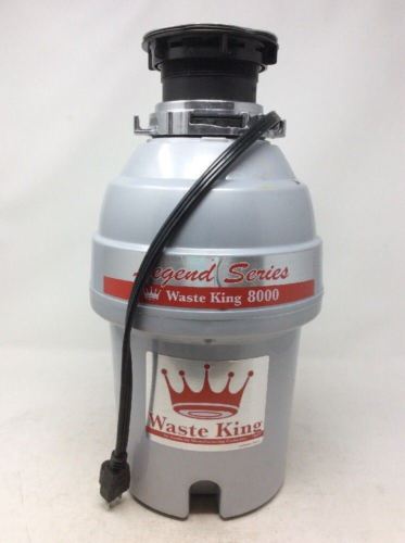Waste King L-8000 Garbage Disposal Legend Series 1.0-Horsepower Continuous-Feed
