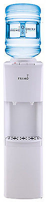 Water Dispenser, Hot & Cold, Top-Loading, White