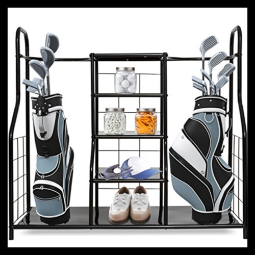 Morvat Golf Organizer For Bag & Accessories Perfect Way To Store Organize Black