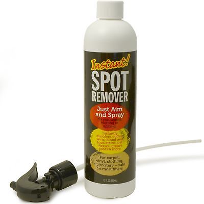 Instant Spot Remover for Stained Carpet, Clothes, Floors & Vinyl  - New 12oz