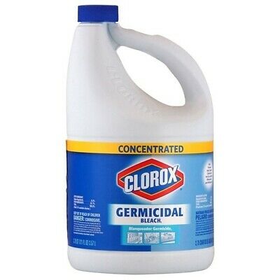 Clorox Concentrated Germicidal Bleach, Disinfecting Cleaner 121 Ounce