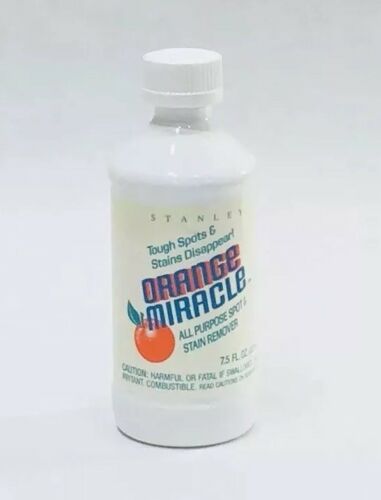 NOS Stanley Home Products Orange Miracle All Purpose spot & Stain Remover 7.5 oz