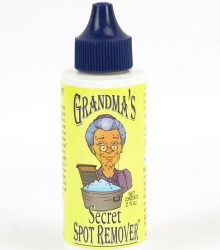 Grandma's Secret Spot Remover Gel Bottle REMOVES oil grease blood makeup up rust