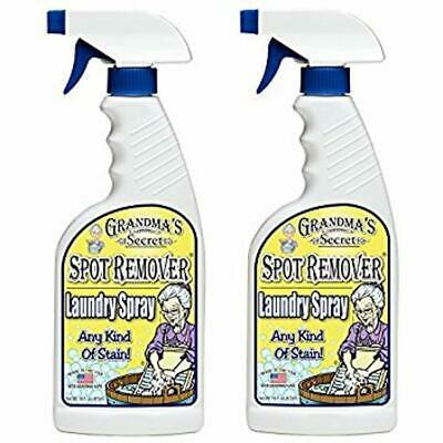 2 Pack Of Grandma's Secret Spot Remover Laundry Spray, 16 Fl Oz Each