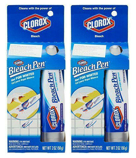 Clorox Bleach Pen Gel, 2 oz (56 g) 2 Pack