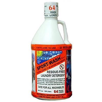 SPORT Liquid Detergent WASH LAUNDRY DETERGENT 64 Fl Oz Health 