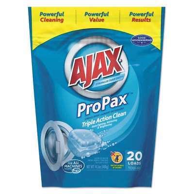 Ajax Toss Ins Powder Laundry Detergent, Packets, 20/Pack, 4 Pack 885967497045