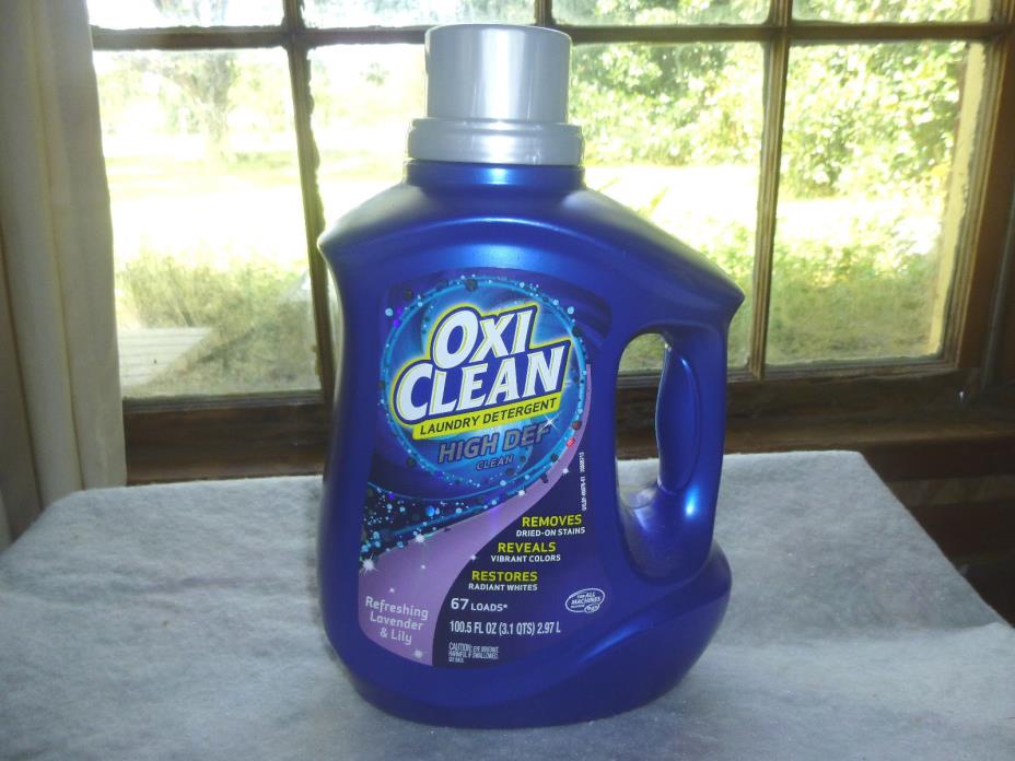 Oxiclean Refreshing Lavender & Lily Liquid Laundry Detergent 67 Wash Size